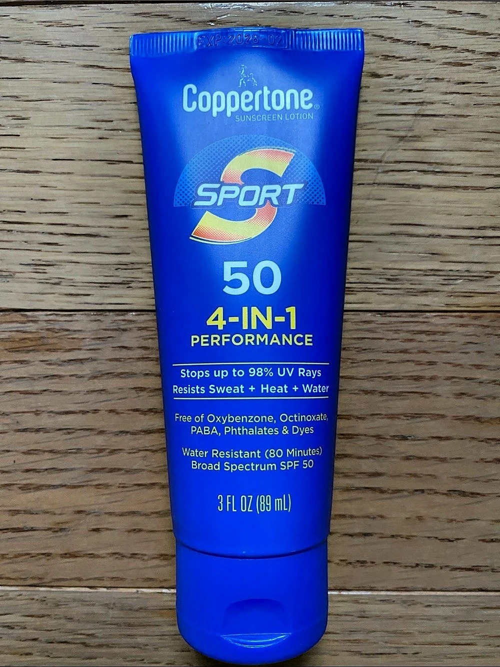 Coppertone Sport 4-in-1 Performance SPF 50 Sunscreen Lotion